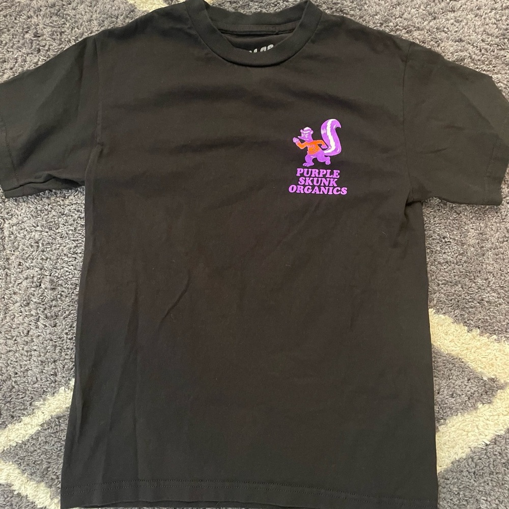 ALAB purple skunk graphic T-shirt